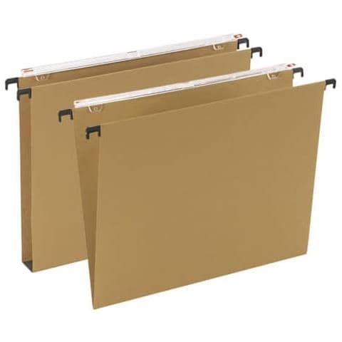 Cartelle Sospese Orizzontali Per Cassetti 33 Cm Fondo U 3 Cm Conf. 50 Pezzi - 060/330 Beta 3 -b1 - Foto 1