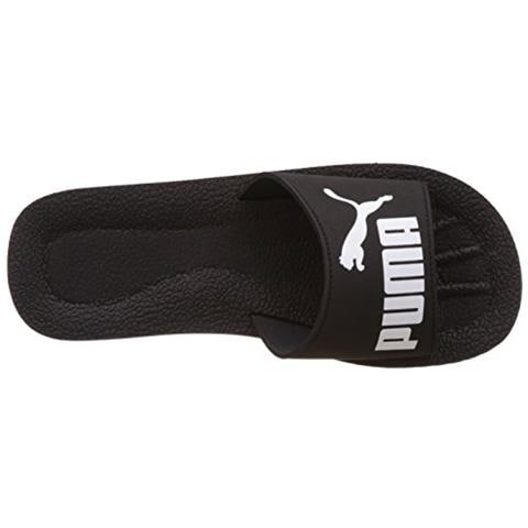 purecat - Scarpe Da Spiaggia E Piscina Unisex Adulti, Nero (nero-bianco 01), 46 Eu (11 Uk) - Foto 5