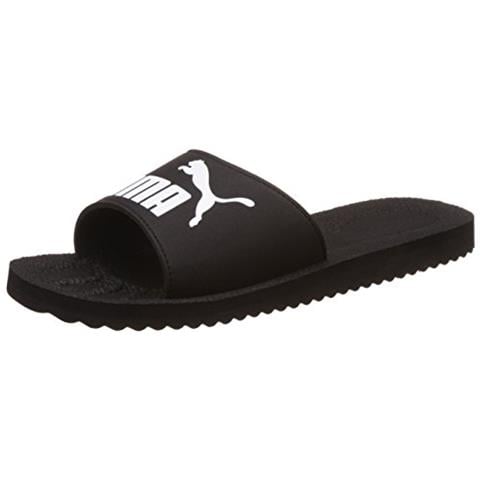 purecat - Scarpe Da Spiaggia E Piscina Unisex Adulti, Nero (nero-bianco 01), 46 Eu (11 Uk) - Foto 1