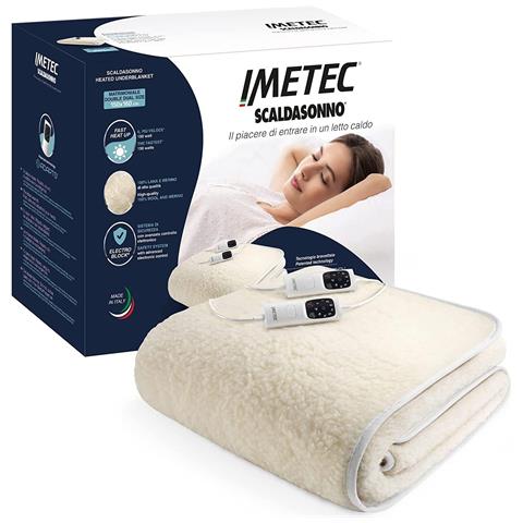 Scaldasonno Adapto Matrimoniale 100% Lana 150x160cm Rapido Made In Italy - Foto 4