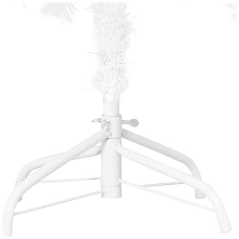 Albero di Natale Artificiale con Aghi Realistici Bianco 240 cm - Foto 2