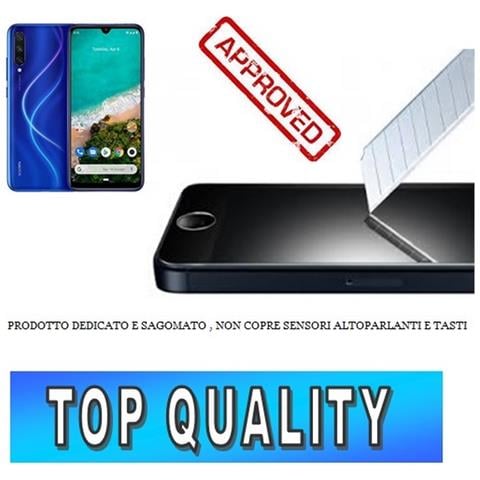 Tempered Glass Screen Protector Pellicola Vetro Temprato Xiaomi Mi A3 - Foto 1