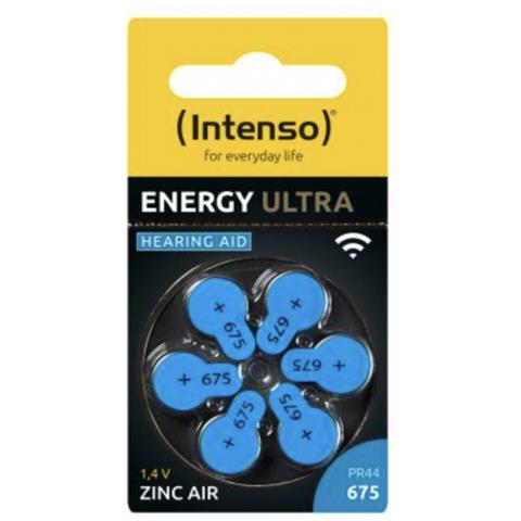 Pile A Bottone Intenso Energy Ultra 675 Pr44 Per Apparecchi Acustici 7504446 - Foto 4