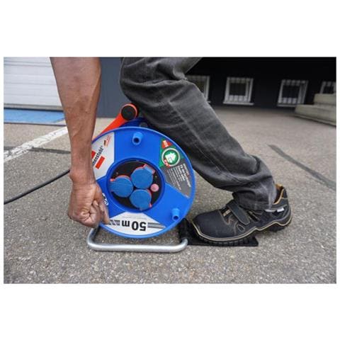 1081000 Accessorio Per Avvolgicavo Cord Reel Holder Nero Plastica 1 Pezzo (i) - Foto 2