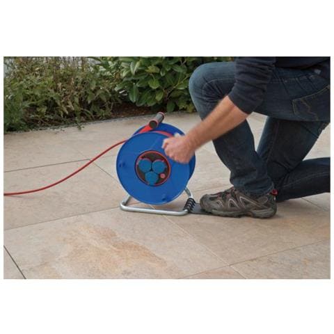 1081000 Accessorio Per Avvolgicavo Cord Reel Holder Nero Plastica 1 Pezzo (i) - Foto 3