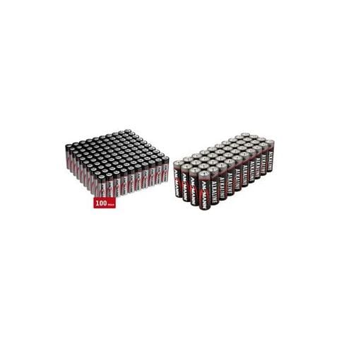 Ans 1522-0043 - Alkaline Batterie Aa Mignon 100er-pack - Batterie (1522-0043) - Foto 1