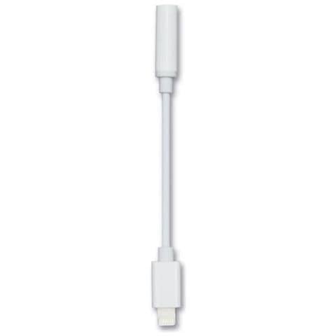 797140 Cavo Audio 0,1 M 3.5mm Lightning Bianco - Foto 1