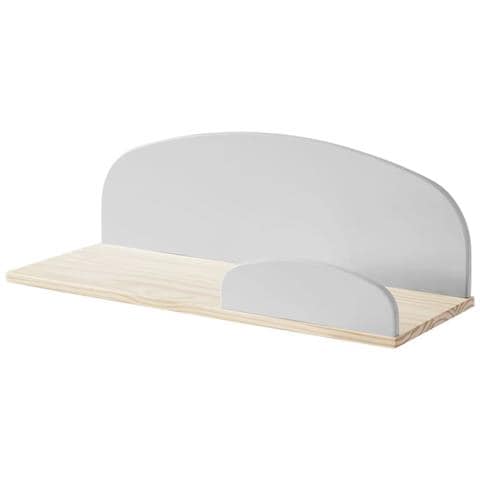 Mensola A Muro Kiddy 65 Cm In Legno Grigio Freddo - Foto 2