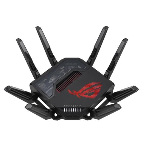 Router Wireless ROG Rapture GT-BE98 10 Gigabit Ethernet Quad-band (2.4 GHz / 5 GHz-1 / 5 GHz-2 / 6 GHz) Colore Nero - Foto 1