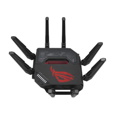 Router Wireless ROG Rapture GT-BE98 10 Gigabit Ethernet Quad-band (2.4 GHz / 5 GHz-1 / 5 GHz-2 / 6 GHz) Colore Nero - Foto 10