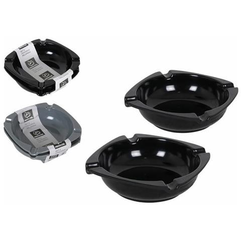 Posacenere Privilege Melammina 10 X 10 X 3 Cm (2 Pezzi) (18 Unità) (10 Cm) (2 Pcs) - Foto 2