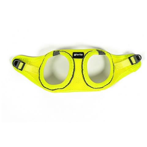 Imbracatura Per Cani Air Mesh Trek Star Regolabile Giallo L (33,4-35 Cm) - Foto 1