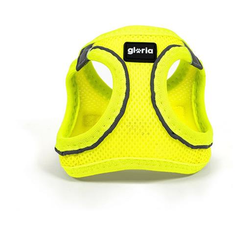 Imbracatura Per Cani Air Mesh Trek Star Regolabile Giallo L (33,4-35 Cm) - Foto 2