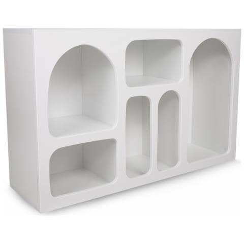 Amal Scaffalatura Bianca Con Nicchie - Foto 7