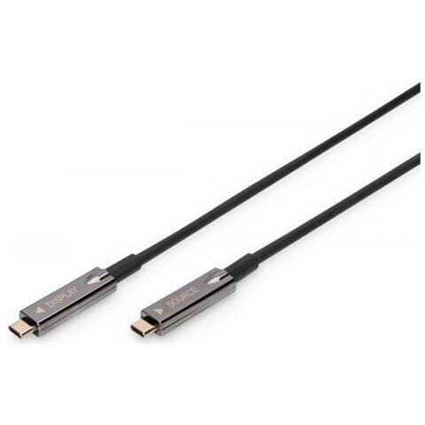 Ak-330160-100-s Cavo Usb 10 M Usb 3.2 Gen 1 (3.1 Gen 1) Usb C Nero - Foto 1