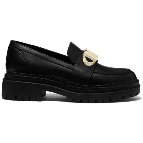 Parker Lug Loafer Mocassino Pelle Di Mucca Scarpe Donna Nero Eu 38, 40f2pkfp1l-001 - Foto 1