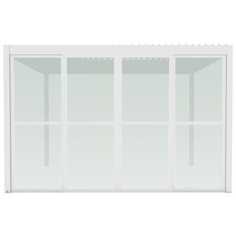 Alabaster - Laterale In Policarbonato Per Pergola Bioblimatica 4 M - Foto 1