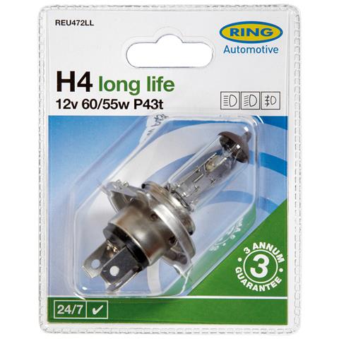 Lampadina Long Life 12v 60/55w H4 - Foto 3