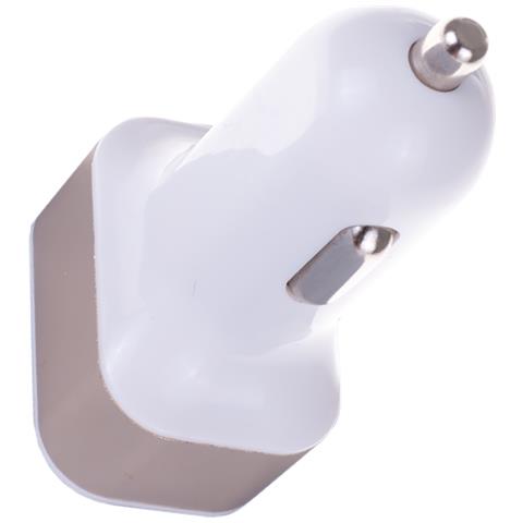 Adattatore 5.2 Mah Ricarica Da Auto 3 Usb 2x6x3 Cm. Colore: Oro - Foto 2