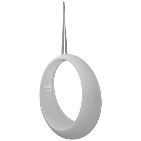 Sedia A Dondolo Luminosa Hammy - Bianco - Plastica - 130x40x130 Cm - Foto 1