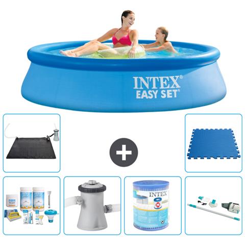 Piscina Fuori Terra - In Giro - 244x61 Cm - Blu - Include Accessori Coordinati A425 - Foto 1