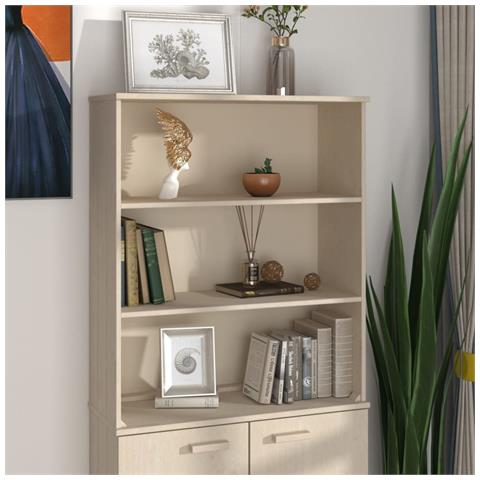 Piano Credenza Hamar Ambra 85x35x100 Cm Legno Massello Di Pino - Foto 8