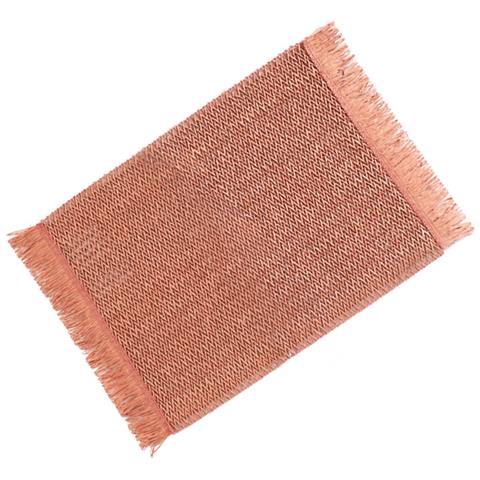 Set Di 6 Tovagliette, 30x45 Cm, Eleganti Tovagliette In Vinile Intrecciato Pink - Foto 2