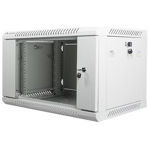 Lanberg WF01-6406-10S, Da parete, 6U, 60 kg, Grigio - Foto 1