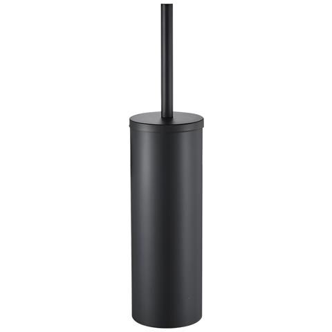 Spazzola Per Wc Autoportante In Acciaio Inox Nera Per Bagno - Foto 1