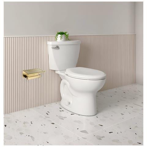 Porta Carta Igienica Da Parete Per Bagno Mensola Acciaio Inox Oro Lucido Appendiabiti - Foto 2