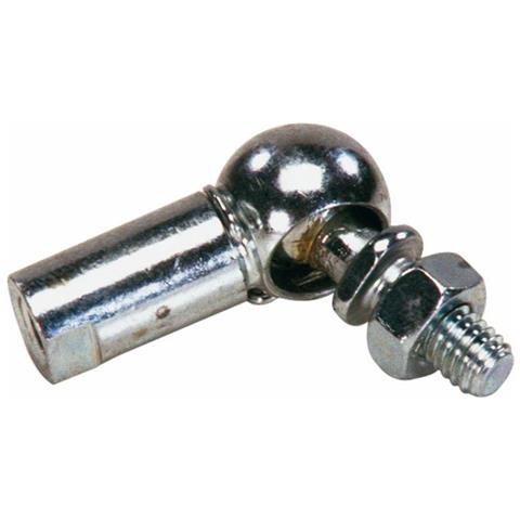 Snodo In Acciaio Destro Filetto M8x1,25 Con Dado E Anello Confezione Da 10 Pezzi - Foto 1