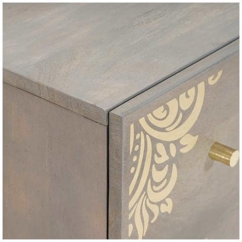 Set di mobili per il bagno 4 pcs Grigio 62 x 33 x 58 cm - Foto 9