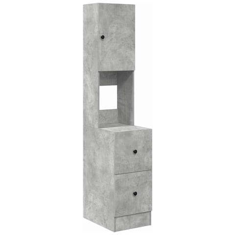 Mobile da cucina Grigio 35 x 50 x 180 cm Legno multistrato - Foto 1