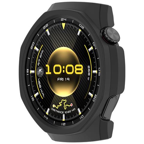 Custodia Protettiva Semi-pack In Pc Traforato 46mm Compatibile Con Huawei Watch Gt6 Pro - Nera - Foto 2