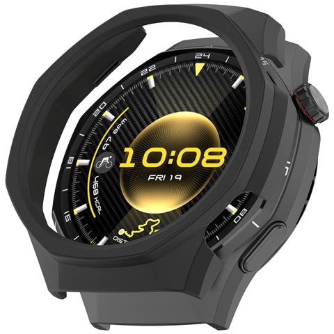 Custodia Protettiva Semi-pack In Pc Traforato 46mm Compatibile Con Huawei Watch Gt6 Pro - Nera - Foto 6