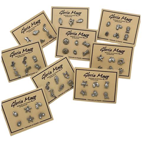 3 Paia Di Mini Orecchini Di Cristallo - Foto 1