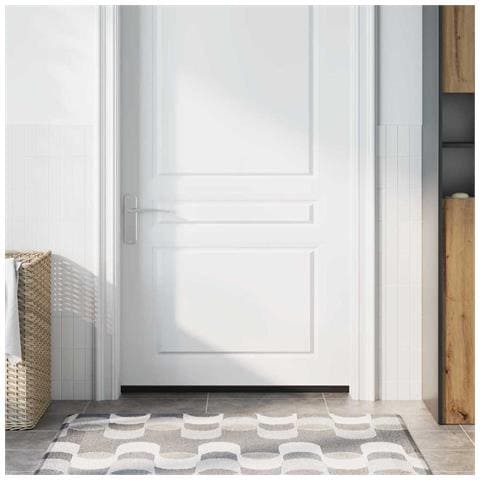 Spazzole per porte autoadesive 6 pcs Marrone 100 cm - Foto 2