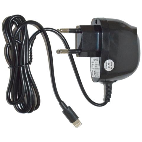 Caricabatterie Parete 5w Per Apple 8-pin Black Per Iphone 5 5s Se 6 6s 7 8 Plus X - Foto 2