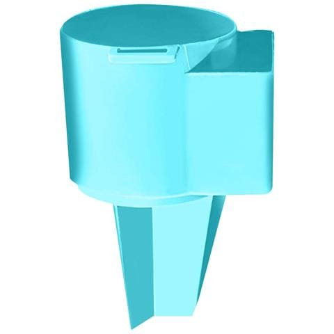 Portabicchieri Da Spiaggia Per Bevande E Telefono Con Scomparto Frontale, Blu - Foto 2