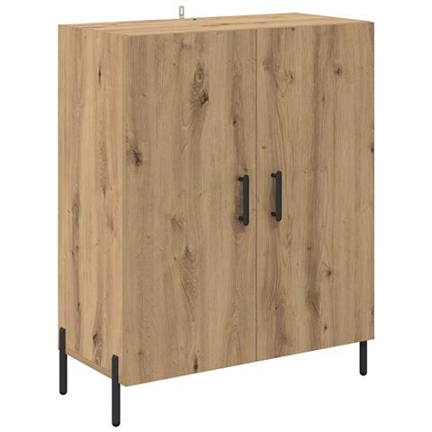 Credenza Rovere artigianale 69,5 x 34 x 90 cm Legno multistrato - Foto 1