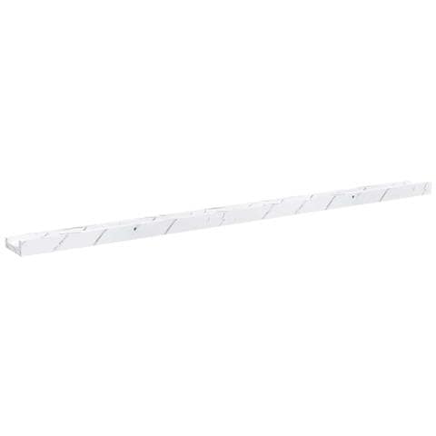 Scaffale da parete 2 pcs Marmo Bianco 115 x 9 x 3 cm - Foto 9