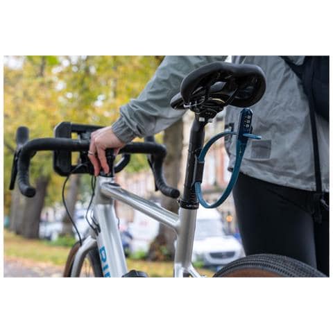 Lucchetto Hiplok Cavo Z Lok Combo 2 Blue - 450mm - Foto 2