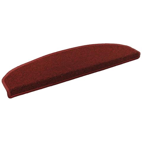 Tappetini per scale autoadesivi 15 pcs Rosso Bordeaux - Foto 1