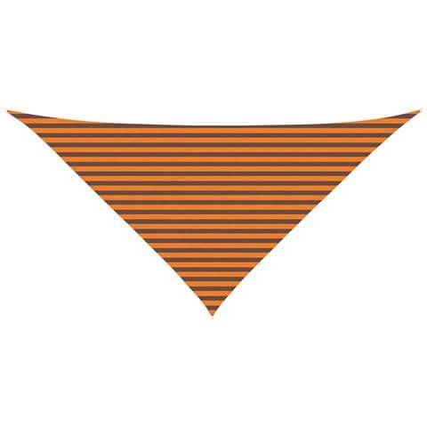 Vela da ombra solare Arancione e Marrone 4 x 4 x 5,8 m - Foto 1