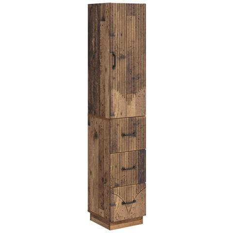 Set di armadi 2 pcs Legno antico 33 x 34,5 x 87 cm - Foto 1