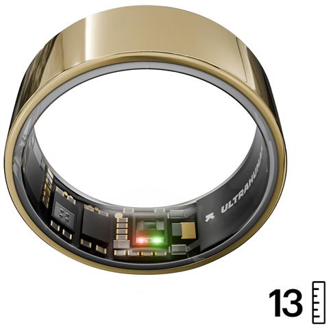 Ring AIR - Monitor del sonno e dell'attività fisica, anello intelligente per uomo e donna, nessuna spesa per l'app per le funzioni standard, durata della batteria fino a 6 giorni (taglia 13) - Foto 1