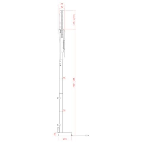 HP 66-2 165,1 cm (65") Nero - Foto 2