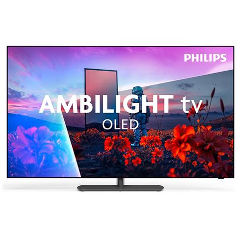 Ambilight 48OLED811/12 TV 121,9 cm (48") 4K Ultra HD Smart TV Wi-Fi Grigio - Foto 1