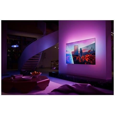 Ambilight 48OLED811/12 TV 121,9 cm (48") 4K Ultra HD Smart TV Wi-Fi Grigio - Foto 2
