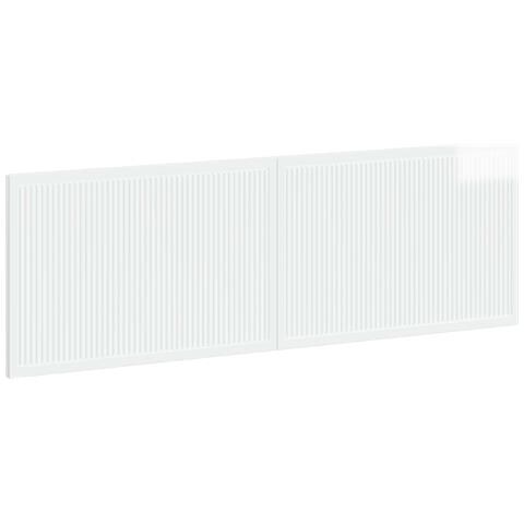 Testiera da Muro EDE Bianco Lucido Legno ingegnerizzato - Foto 1